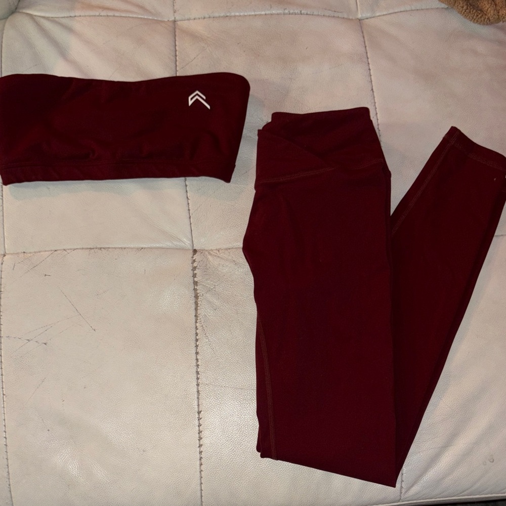 Oner Active Unified Wrap Leggings and Micro Bandeau Bralette